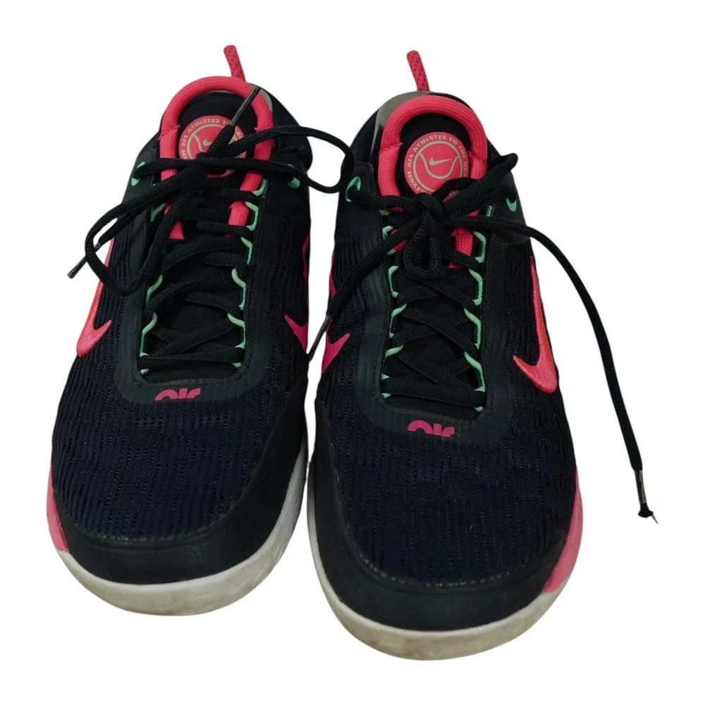 Nike Court Air Zoom NXT Mens Size 10 Navy Blue Pink Pickleball Tennis Shoe